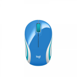 Mini Mouse Inalámbrico Logitech M187 Plug & Play Azul