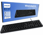 Teclado USB Alámbrico SPK6234 Philips Original Negro - Imagen 3
