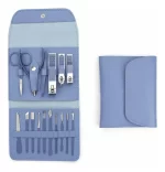 Set Manicure Pedicure Profesional Aseo Cara Mano Pie 16 Pzas