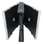 Caja Cd O Dvd Multiple 4 Discos Digital Audio Negra - Imagen 2