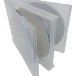Caja Cd Múltiple 4 Discos Digital Audio Transparente