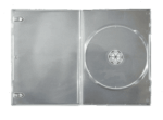 5 Cajas 7 Mm Slim Transparente  Para Cd/dvd + Librito