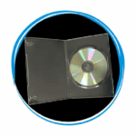 5 Cajas 7 Mm Slim Transparente  Para Cd/dvd + Librito - Imagen 3