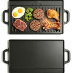 Plancha Hierro Fundido Reversible Grill Meister 50.5x23.5cm