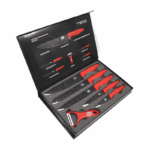 B&B Kitchen Set 6 Cuchillos Cocineros Bb-5072 Mármol Asados