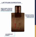 Perfume Lattitude EXPEDITION 100ml Hinode 100% Brasil - Imagen 5