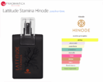 Perfume Lattitude STAMINA 100ml Hinode Deo Colonia 100% Brasil - Imagen 4