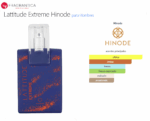 Perfume Lattitude EXTREME Hinode 100% Brasil - Imagen 2