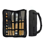 SET ASADO 10 PIEZAS PACK PARRILLA BOLSO 44x15x7cm - Imagen 6