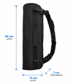 SET ASADO 10 PIEZAS PACK PARRILLA BOLSO 44x15x7cm - Imagen 2